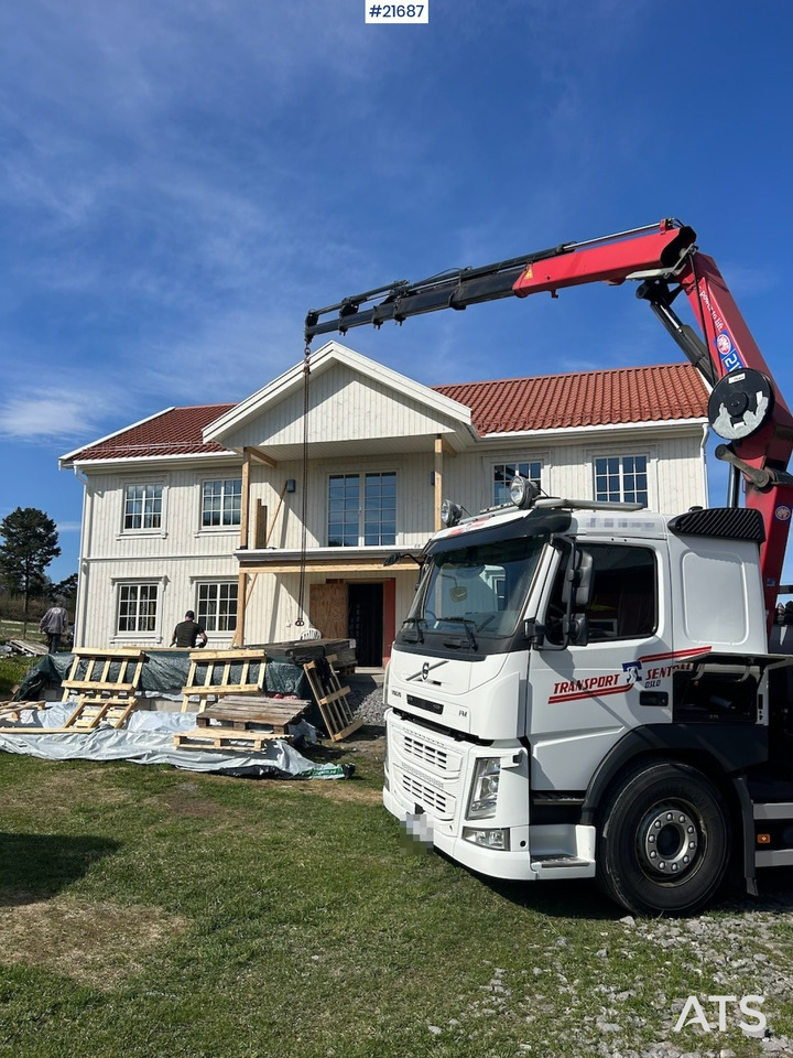 Volvo Volvo FM450 Kranbil m/ 21 t/m HMF kran og Løftelem. 194 000 km! - 起重车:图3 Volvo Volvo FM450 Kranbil m/ 21 t/m HMF kran og Løftelem. 194 000 km! - 起重车:图3