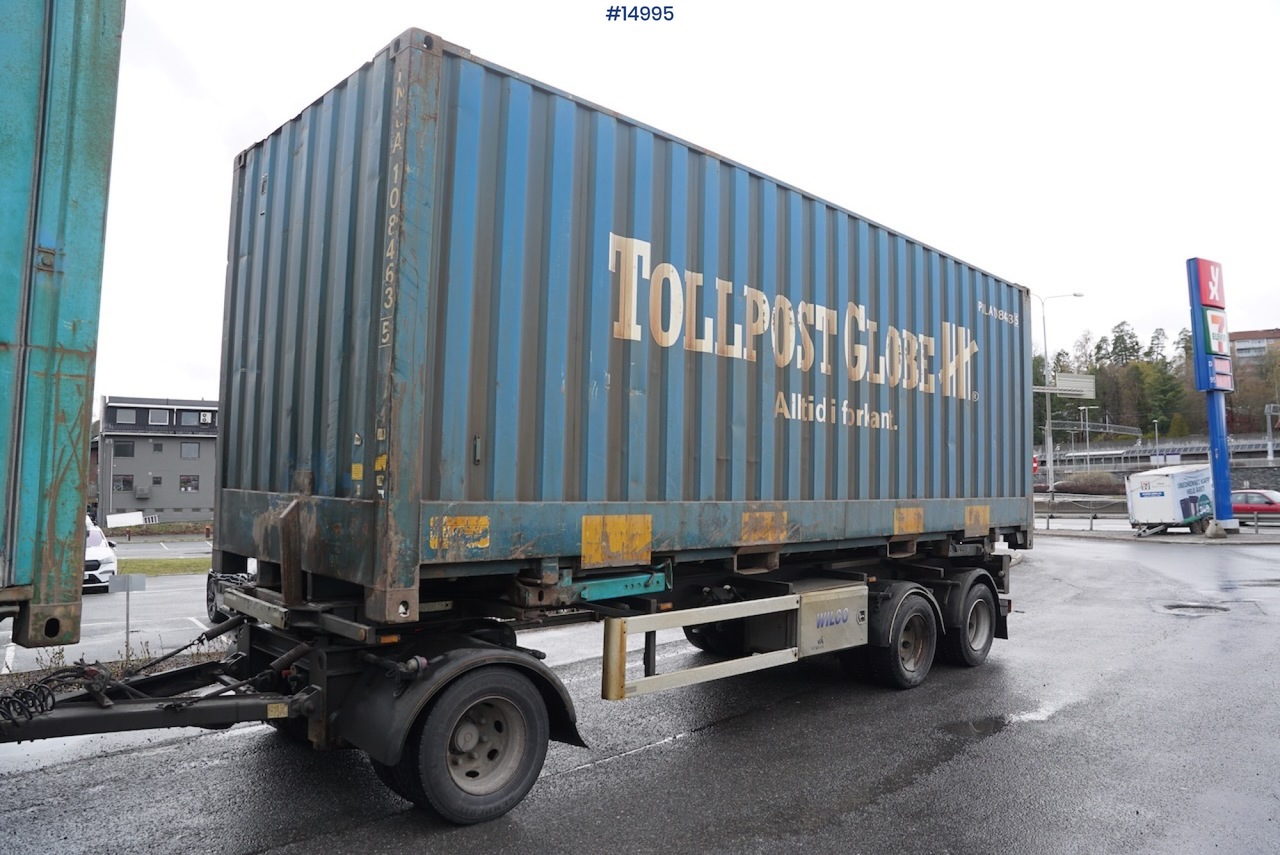 Wilco Containerslep - 封闭厢式拖车:图1 Wilco Containerslep - 封闭厢式拖车:图1