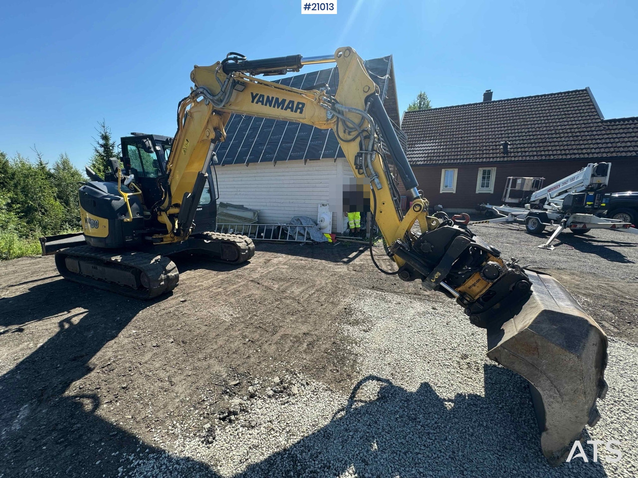 Yanmar VI080-1a - 履带式挖掘机:图3 Yanmar VI080-1a - 履带式挖掘机:图3