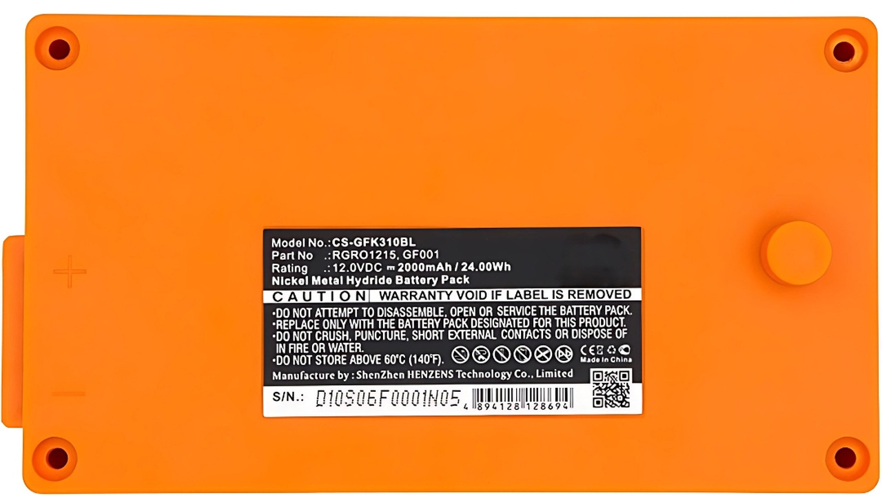 Batería compatible Gross Funk 738010957, GF001, RGRO1215 - 电池 适用于 装载起重机:图4 Batería compatible Gross Funk 738010957, GF001, RGRO1215 - 电池 适用于 装载起重机:图4