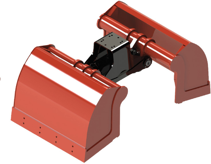 Clamshell bucket for digging BV-M 400 - 蛤壳式铲斗 适用于 装载起重机:图1 Clamshell bucket for digging BV-M 400 - 蛤壳式铲斗 适用于 装载起重机:图1