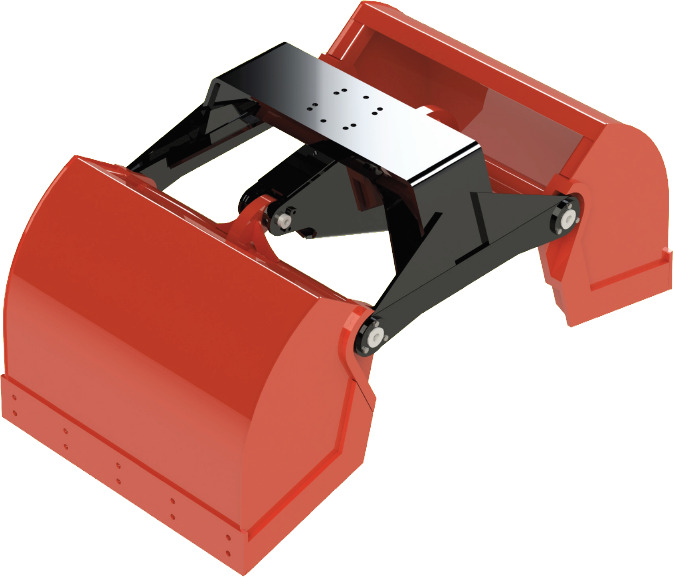 Clamshell bucket with high capacity BV-S 1000 - 蛤壳式铲斗 适用于 装载起重机:图1 Clamshell bucket with high capacity BV-S 1000 - 蛤壳式铲斗 适用于 装载起重机:图1