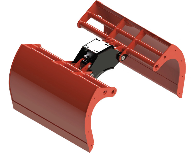Clamshell bucket withouth side-walls BV-MR 320 - 蛤壳式铲斗 适用于 装载起重机:图1 Clamshell bucket withouth side-walls BV-MR 320 - 蛤壳式铲斗 适用于 装载起重机:图1