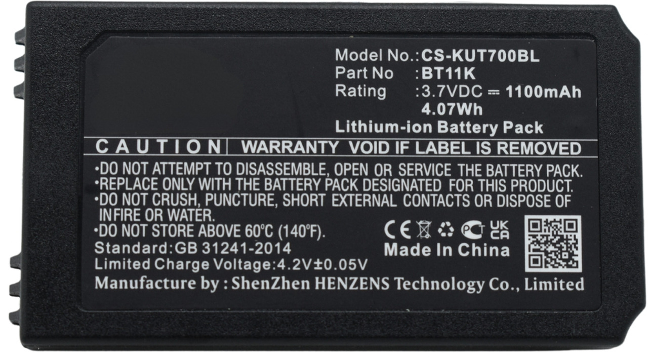 Compatible battery Ikusi BT11K - 电池 适用于 装载起重机:图4 Compatible battery Ikusi BT11K - 电池 适用于 装载起重机:图4