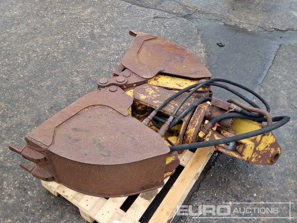 14" Hydraulic Rotating Clamshell Bucket - 附件 适用于 挖掘机:图2 14" Hydraulic Rotating Clamshell Bucket - 附件 适用于 挖掘机:图2