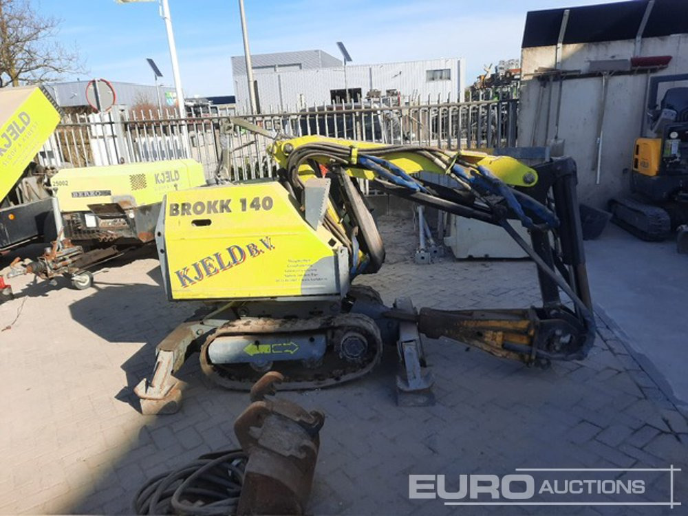 1996 Brokk 110E Remote Controlled Robotic Excavator, Rubber tracked, Stabilisers, Piped, All. Piping, QH, Hammer, Bucket - 小型挖掘机:图2 1996 Brokk 110E Remote Controlled Robotic Excavator, Rubber tracked, Stabilisers, Piped, All. Piping, QH, Hammer, Bucket - 小型挖掘机:图2