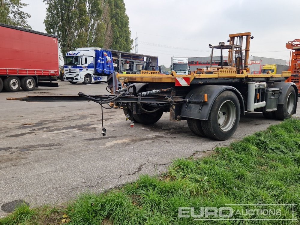 1998 Hüfferman Twin Axle Tandem Flatbed Trailer (German Reg. Docs. Available) - 栏板式/ 平板拖车:图1 1998 Hüfferman Twin Axle Tandem Flatbed Trailer (German Reg. Docs. Available) - 栏板式/ 平板拖车:图1