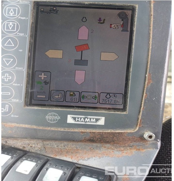 2007 Hamm HD10VV - 碾压机:图3 2007 Hamm HD10VV - 碾压机:图3