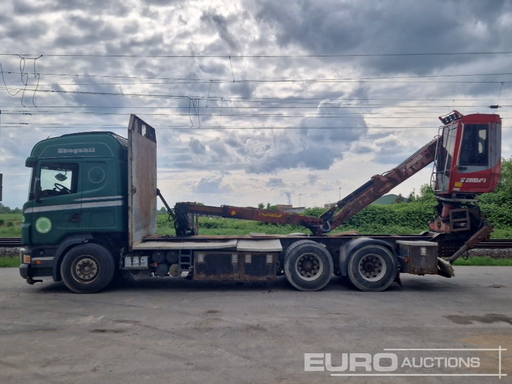 2007 Scania R560 6X4 - 栏板式/ 平板卡车, 起重车:图2 2007 Scania R560 6X4 - 栏板式/ 平板卡车, 起重车:图2