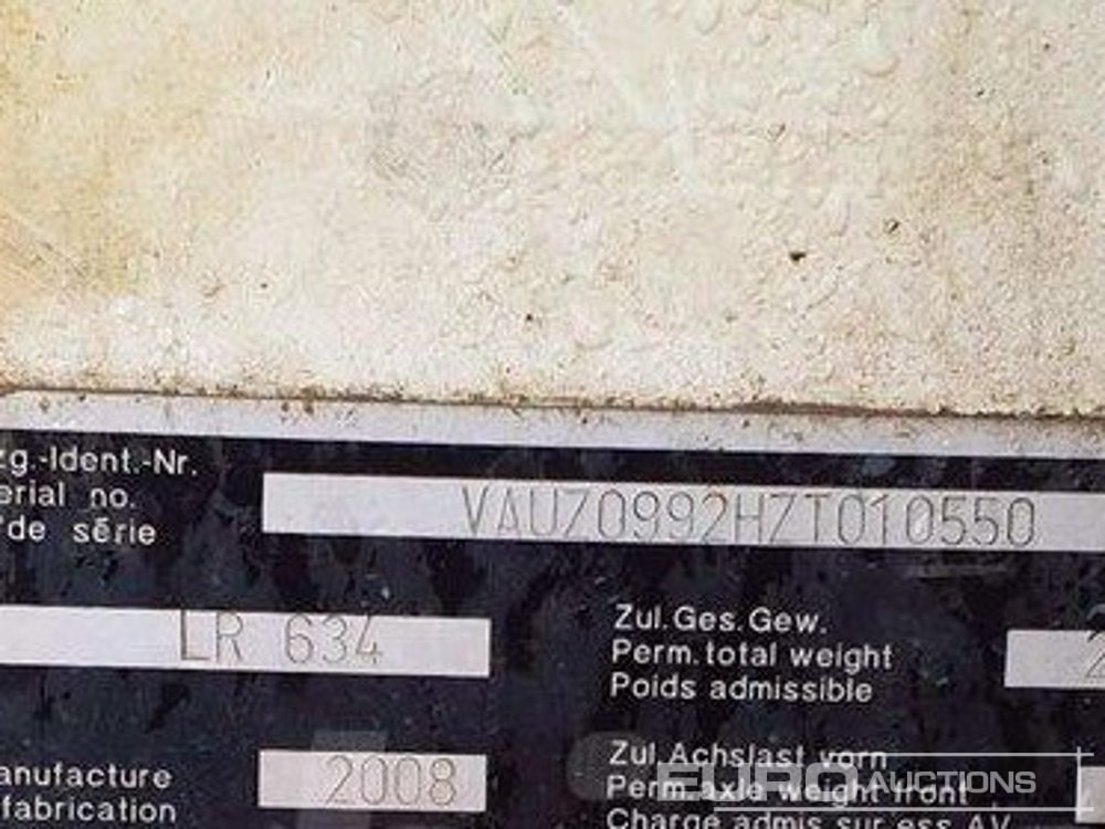 2008 Liebherr LR634 - 推土机:图2 2008 Liebherr LR634 - 推土机:图2