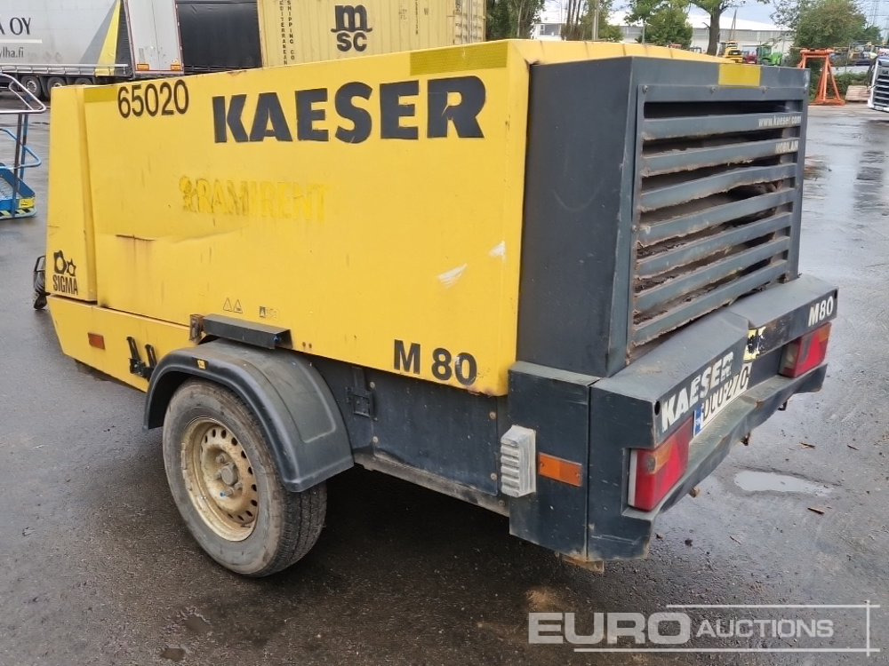 2010 Kaeser M80 265CFM - 空气压缩机:图2 2010 Kaeser M80 265CFM - 空气压缩机:图2