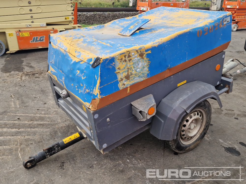 2011 Atlas Copco XAS47KD 92CFM - 空气压缩机:图1 2011 Atlas Copco XAS47KD 92CFM - 空气压缩机:图1