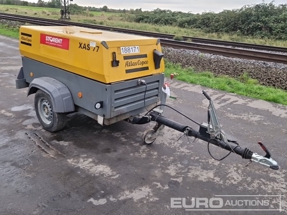 2011 Atlas Copco XAS77 150CFM - 空气压缩机:图4 2011 Atlas Copco XAS77 150CFM - 空气压缩机:图4