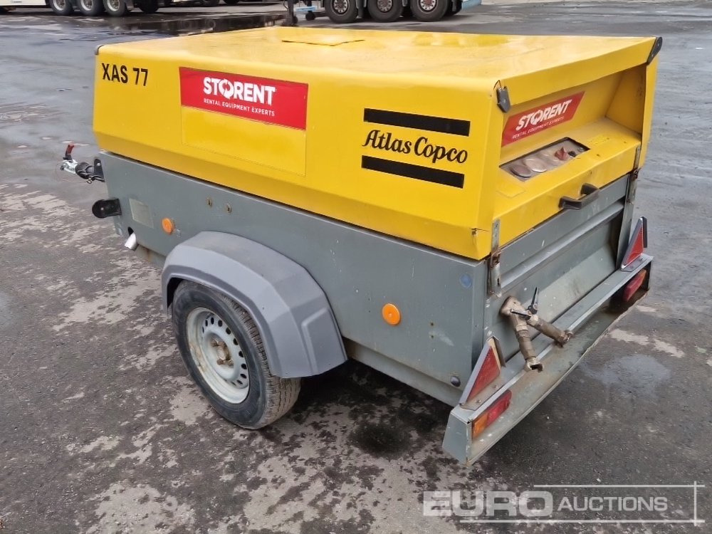 2011 Atlas Copco XAS77 150CFM - 空气压缩机:图2 2011 Atlas Copco XAS77 150CFM - 空气压缩机:图2