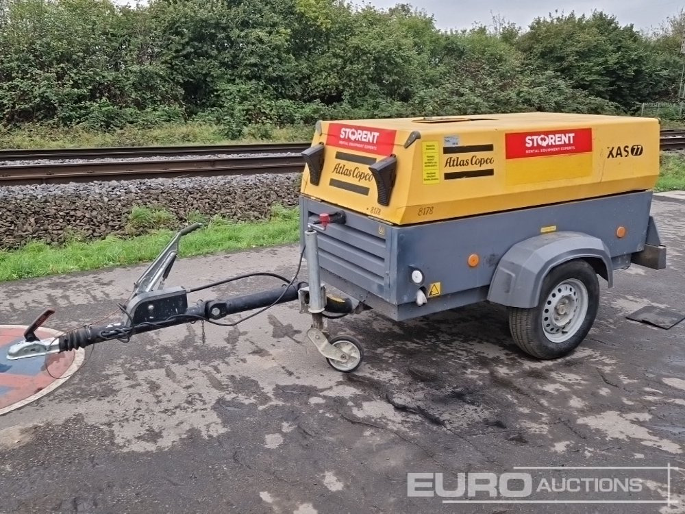 2011 Atlas Copco XAS77 PE - 空气压缩机:图1 2011 Atlas Copco XAS77 PE - 空气压缩机:图1