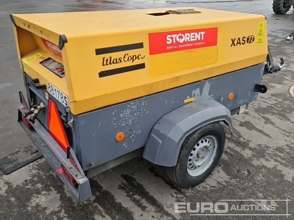 2011 Atlas Copco XAS77 PE - 空气压缩机:图3 2011 Atlas Copco XAS77 PE - 空气压缩机:图3