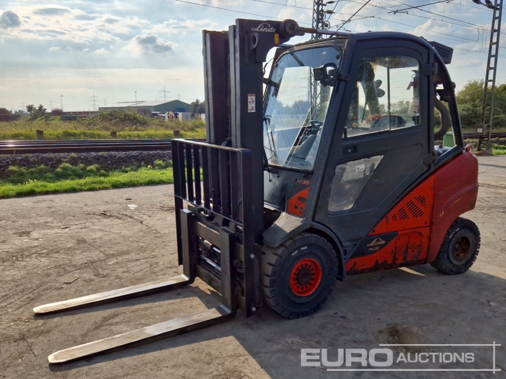 2013 Linde H35D-02 - 叉车:图1 2013 Linde H35D-02 - 叉车:图1
