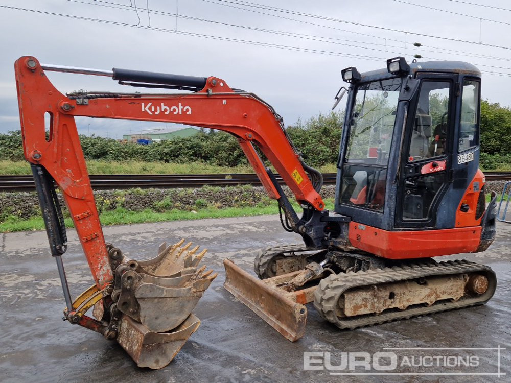 2014 Kubota KX101-3A3 - 小型挖掘机:图1 2014 Kubota KX101-3A3 - 小型挖掘机:图1