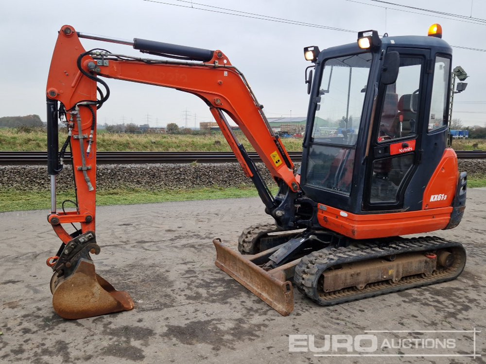 2014 Kubota KX61-3 - 小型挖掘机:图1 2014 Kubota KX61-3 - 小型挖掘机:图1