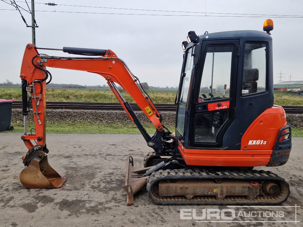 2014 Kubota KX61-3 - 小型挖掘机:图2 2014 Kubota KX61-3 - 小型挖掘机:图2