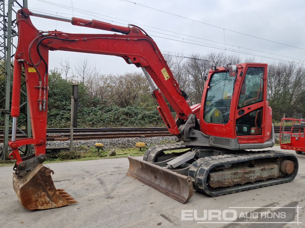 2014 Yanmar SV100-1A - 履带式挖掘机:图1 2014 Yanmar SV100-1A - 履带式挖掘机:图1