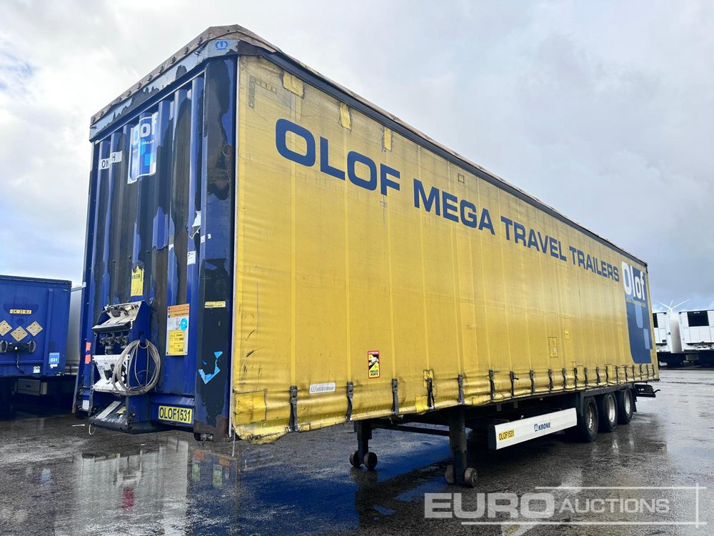 2015 Krone Mega Liner - 侧帘半拖车:图1 2015 Krone Mega Liner - 侧帘半拖车:图1