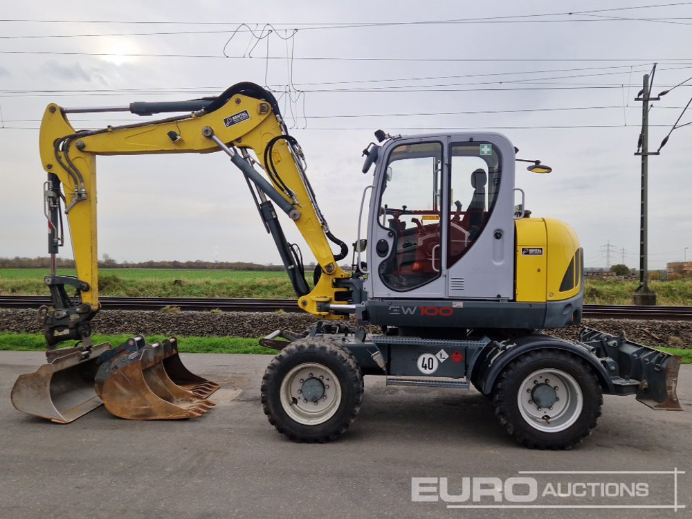 2016 Wacker Neuson EW100 - 轮式挖掘机:图2 2016 Wacker Neuson EW100 - 轮式挖掘机:图2