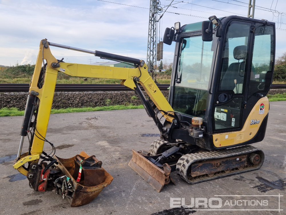 2016 Yanmar SV18 - 小型挖掘机:图1 2016 Yanmar SV18 - 小型挖掘机:图1