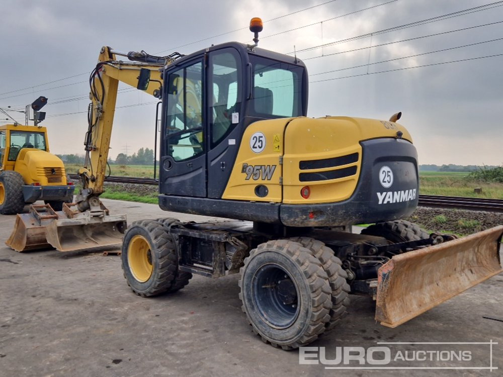 2017 Yanmar B95W - 轮式挖掘机:图3 2017 Yanmar B95W - 轮式挖掘机:图3