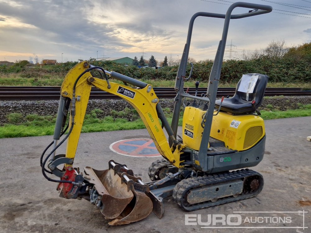 2019 Wacker Neuson 803 - 小型挖掘机:图1 2019 Wacker Neuson 803 - 小型挖掘机:图1