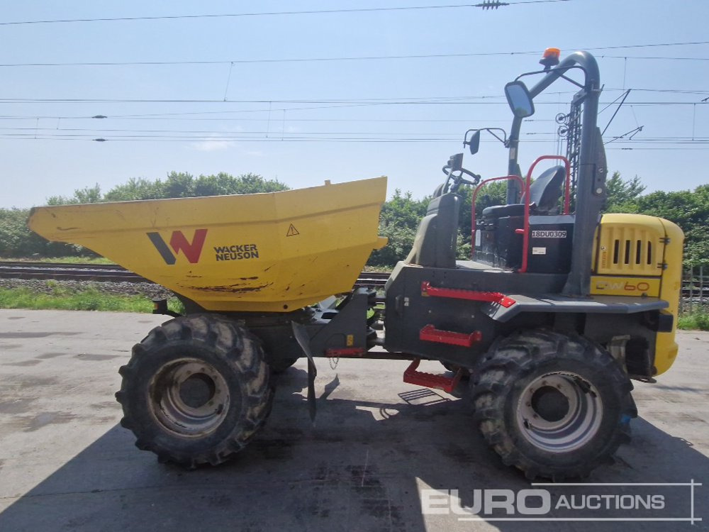 2019 Wacker Neuson DW60 - 小型自卸车:图3 2019 Wacker Neuson DW60 - 小型自卸车:图3