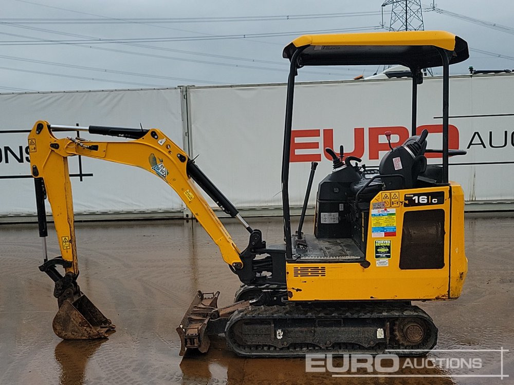 2022 JCB 16C-1 T3 - 小型挖掘机:图2 2022 JCB 16C-1 T3 - 小型挖掘机:图2