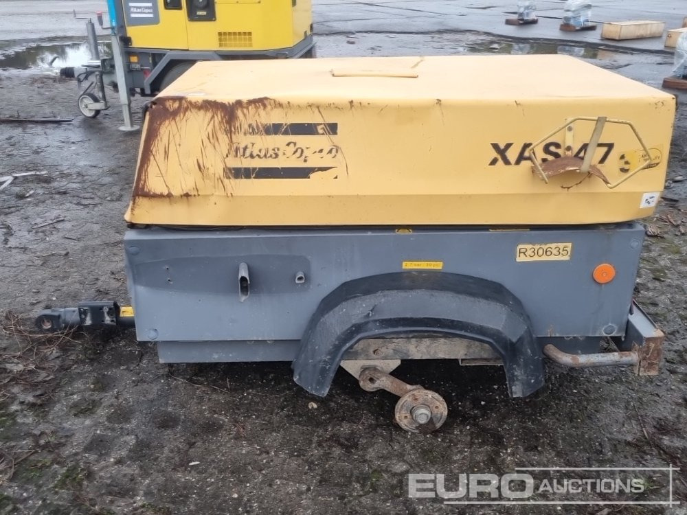 Atlas Copco XAS47 92CFM - 空气压缩机:图2 Atlas Copco XAS47 92CFM - 空气压缩机:图2