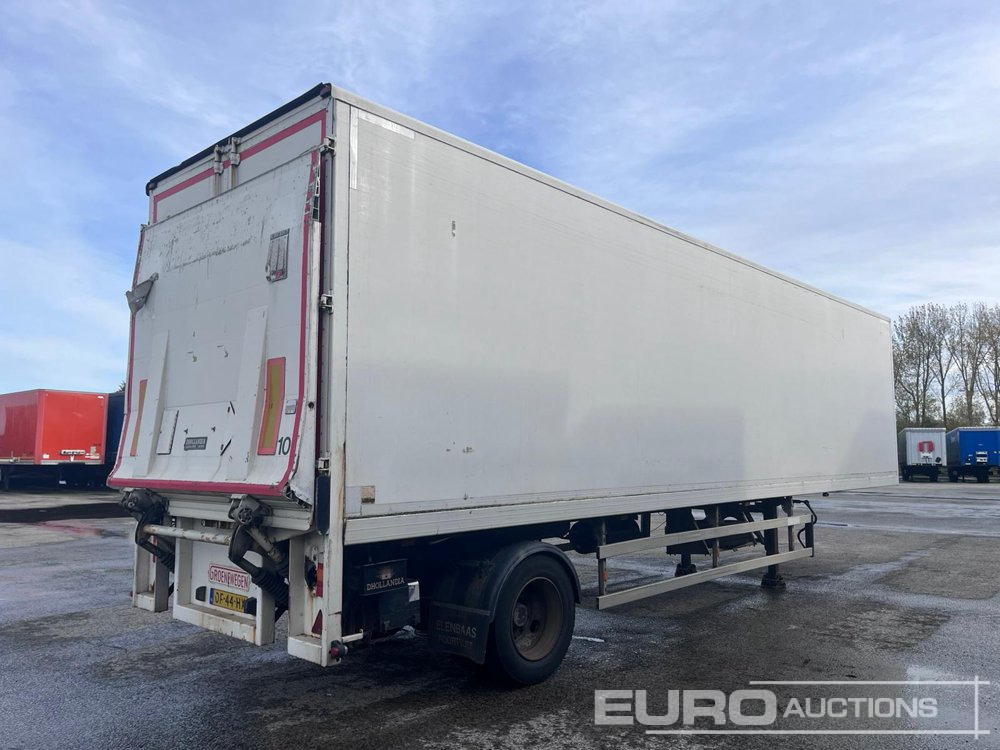 Groenewegen City Trailer, Single Axle, Taillift (Dutch Reg. Docs) (Selling Offsite from Krone Used Yard Moerdijk, Netherlands) - 封闭厢式半拖车:图5 Groenewegen City Trailer, Single Axle, Taillift (Dutch Reg. Docs) (Selling Offsite from Krone Used Yard Moerdijk, Netherlands) - 封闭厢式半拖车:图5