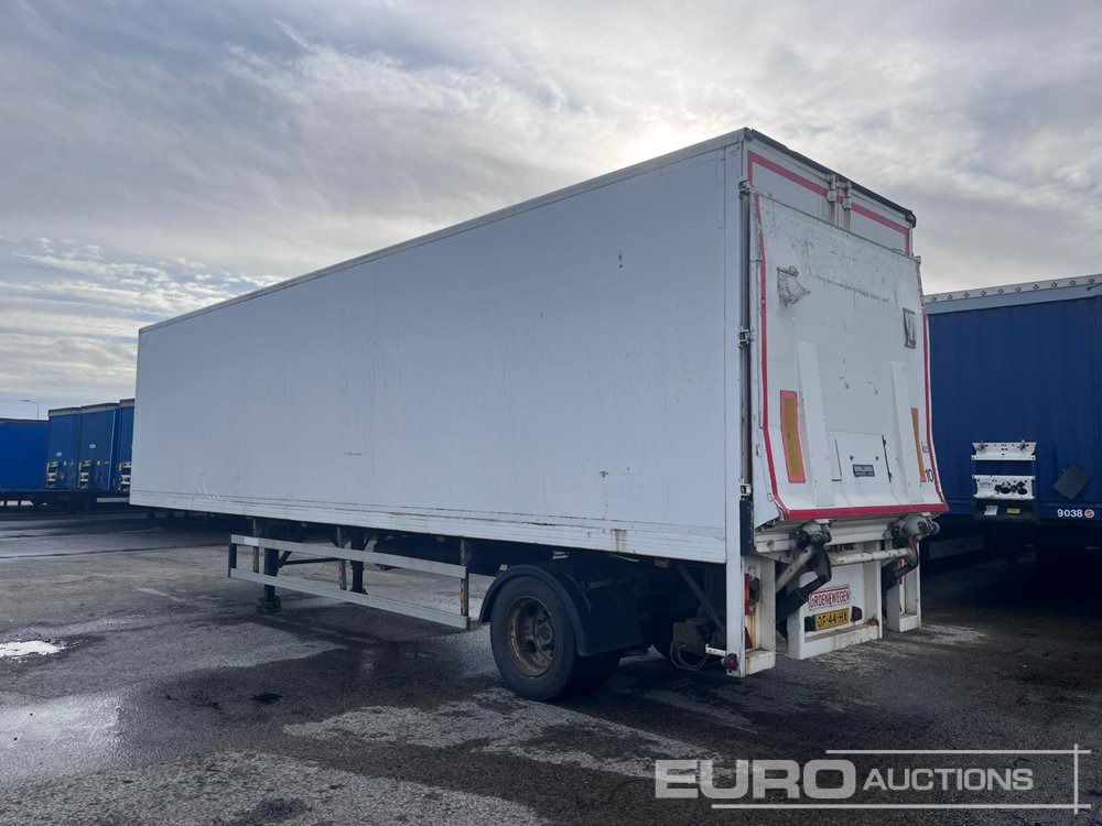 Groenewegen City Trailer, Single Axle, Taillift (Dutch Reg. Docs) (Selling Offsite from Krone Used Yard Moerdijk, Netherlands) - 封闭厢式半拖车:图3 Groenewegen City Trailer, Single Axle, Taillift (Dutch Reg. Docs) (Selling Offsite from Krone Used Yard Moerdijk, Netherlands) - 封闭厢式半拖车:图3