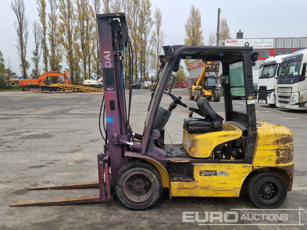 Hyundai Diesel Forklift, 2 Stage Mast, Forks - 柴油叉车:图2 Hyundai Diesel Forklift, 2 Stage Mast, Forks - 柴油叉车:图2