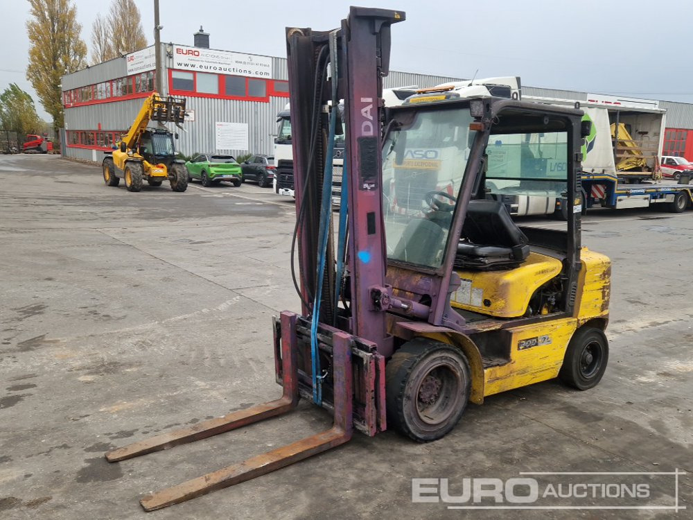 Hyundai Diesel Forklift, 2 Stage Mast, Forks - 柴油叉车:图1 Hyundai Diesel Forklift, 2 Stage Mast, Forks - 柴油叉车:图1