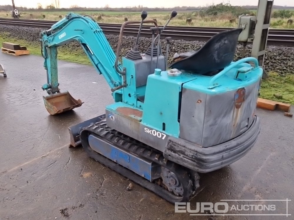 Kobelco SK007 - 小型挖掘机:图3 Kobelco SK007 - 小型挖掘机:图3