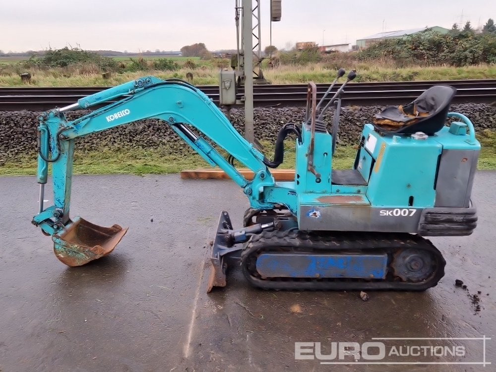 Kobelco SK007 - 小型挖掘机:图2 Kobelco SK007 - 小型挖掘机:图2