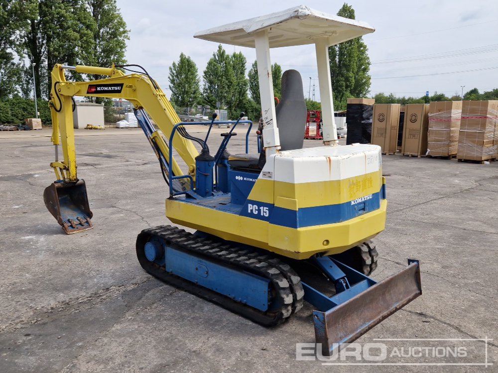 Komatsu PC15-2 - 小型挖掘机:图3 Komatsu PC15-2 - 小型挖掘机:图3