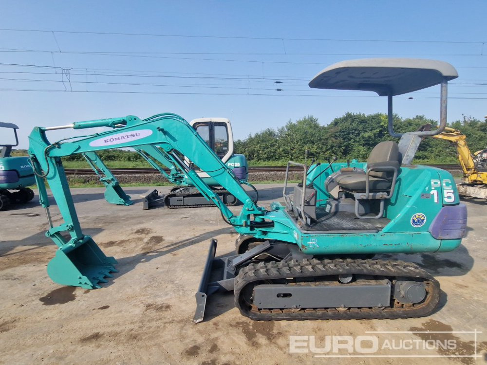 Komatsu PC15-3 - 小型挖掘机:图2 Komatsu PC15-3 - 小型挖掘机:图2