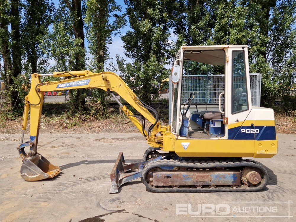 Komatsu PC20-6 - 小型挖掘机:图2 Komatsu PC20-6 - 小型挖掘机:图2