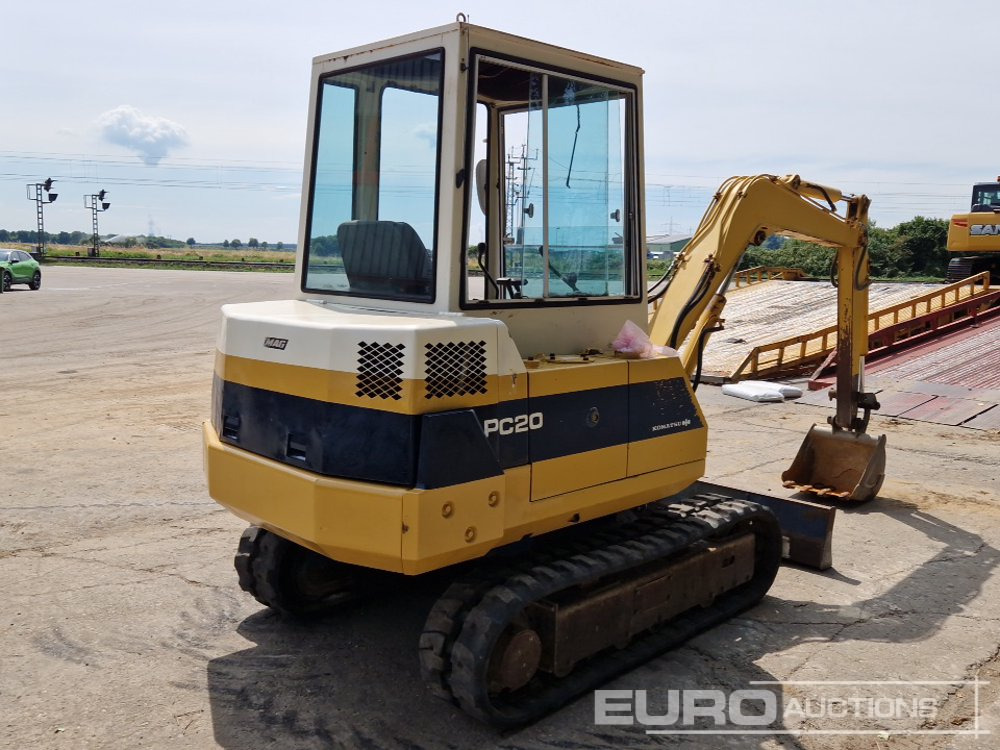Komatsu PC20-6 - 小型挖掘机:图5 Komatsu PC20-6 - 小型挖掘机:图5