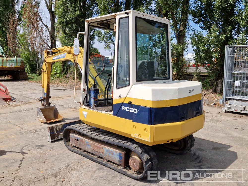 Komatsu PC20-6 - 小型挖掘机:图3 Komatsu PC20-6 - 小型挖掘机:图3