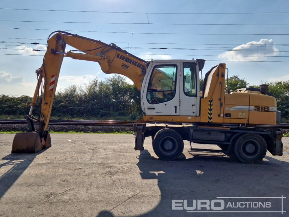 Liebherr A316 LITRONIC - 轮式挖掘机:图2 Liebherr A316 LITRONIC - 轮式挖掘机:图2