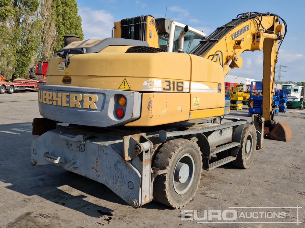 Liebherr A316 LITRONIC - 轮式挖掘机:图5 Liebherr A316 LITRONIC - 轮式挖掘机:图5
