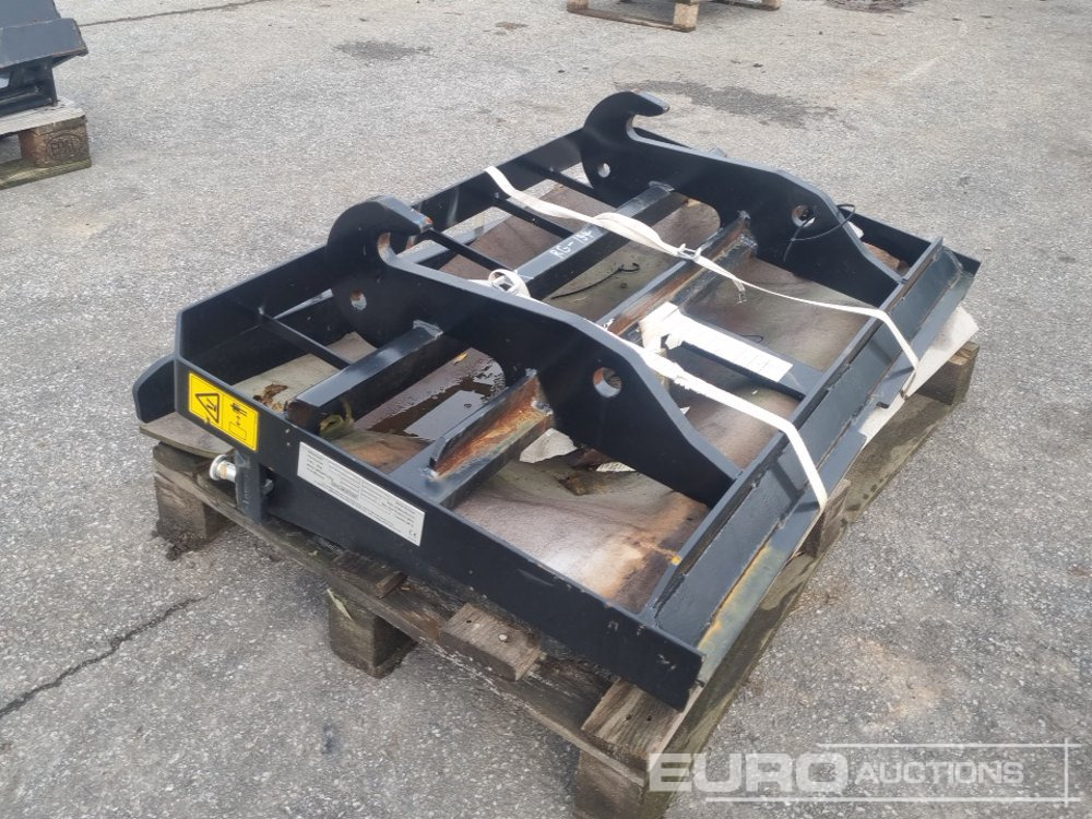 材料装卸设备 Manitou Fork Frame with Forks：图7