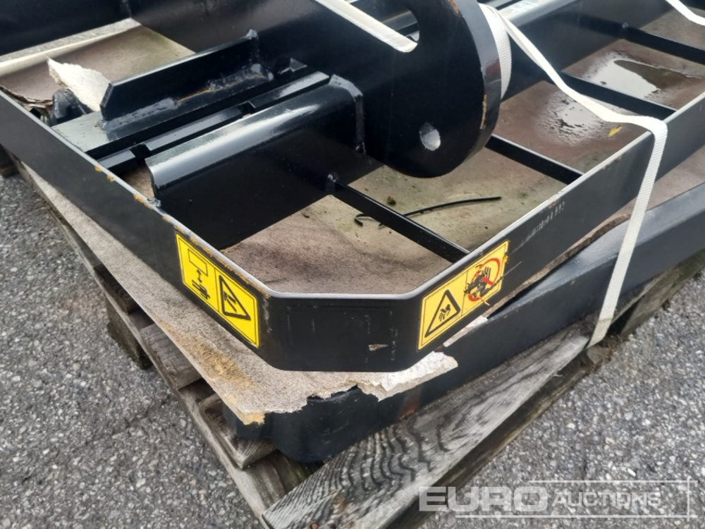 材料装卸设备 Manitou Fork Frame with Forks：图16