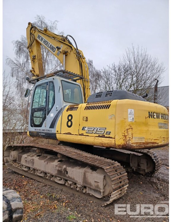 New Holland E215B - 履带式挖掘机:图2 New Holland E215B - 履带式挖掘机:图2