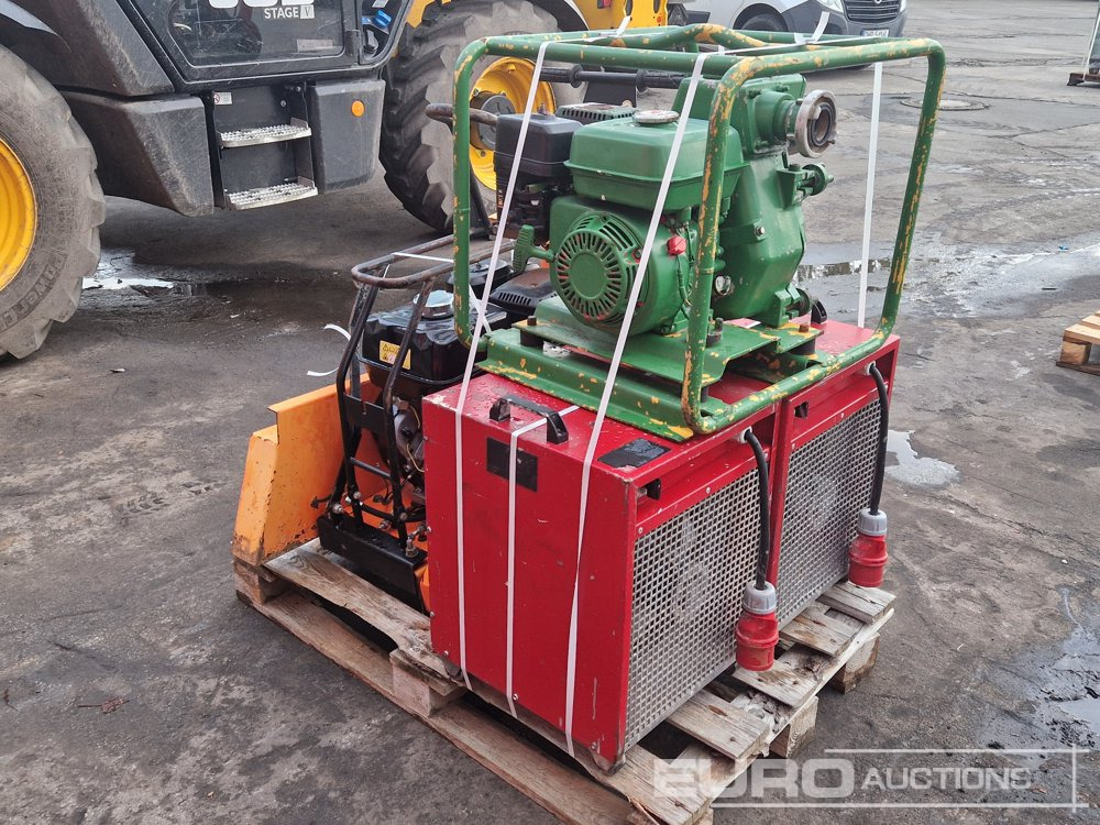 Pallet of Asphalt Saw, Electric Space Heater (2 of) Wacker Water Pump - 建筑加热器:图2 Pallet of Asphalt Saw, Electric Space Heater (2 of) Wacker Water Pump - 建筑加热器:图2